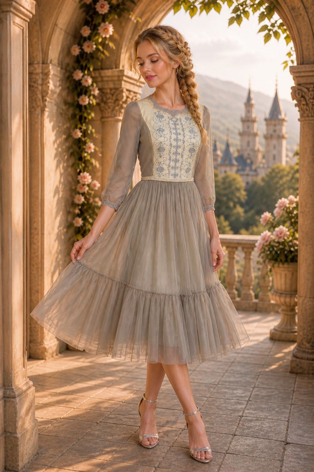 Rochie Silver Whisper