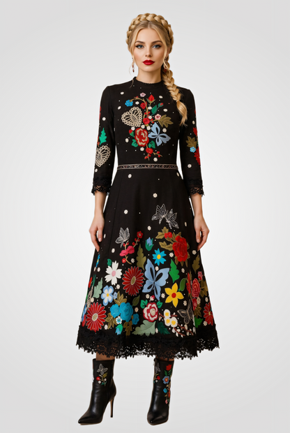 Rochie Fleurs du Jardin
