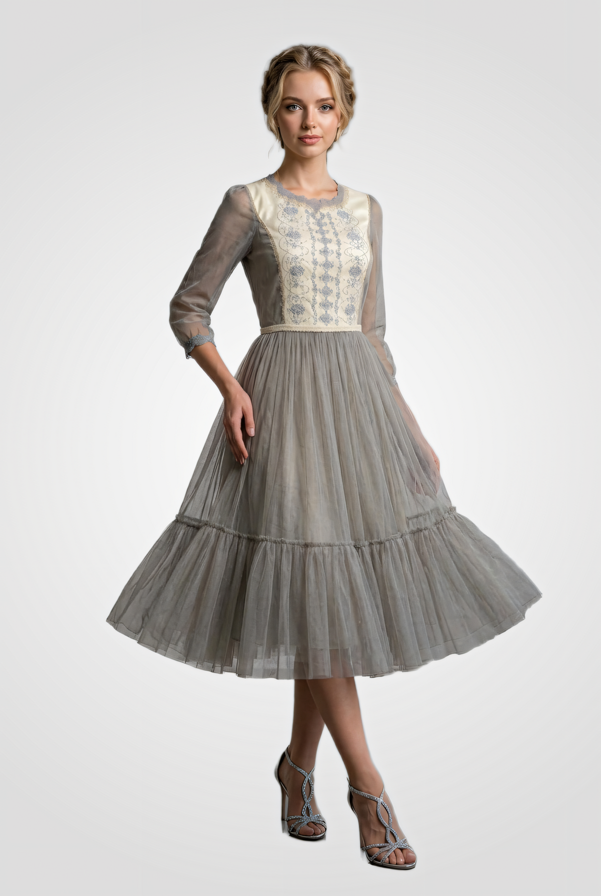 Rochie Silver Whisper