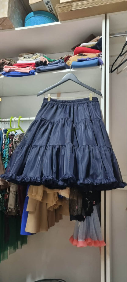 Fustă Volane Navy
